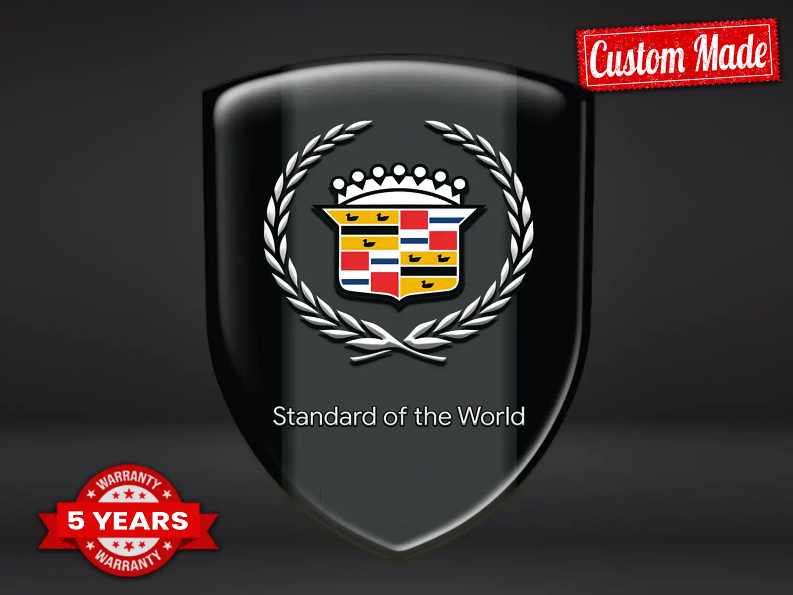 Cadillac Autoaufkleber Custom Racing Glänzende Embleme